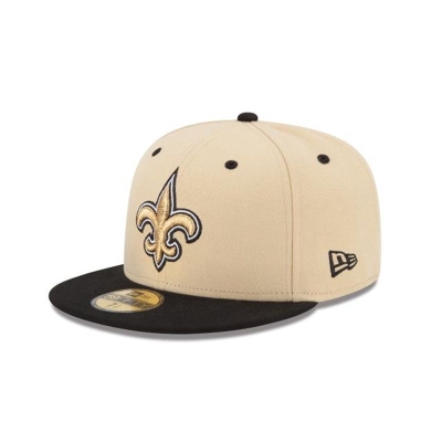 New Orleans Saints Gorra | New Era NFL 2tone 59fifty Fitted Cap Mexico - Amarillos